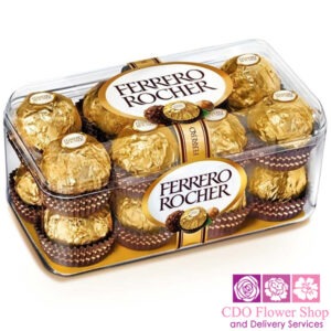 16 pieces Ferrero Rocher