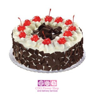 Red Ribbon Black Forest Cake