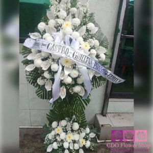 Monopod Standee Funeral Arrangement