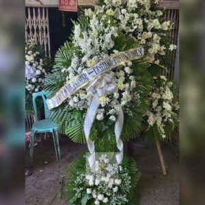 Tripod Standee Funeral Arrangement